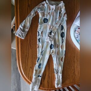 Little Sleepies Multicolor Moon Pajama Set